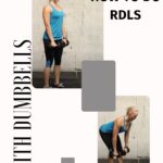 how to do RDLs with dumbbells