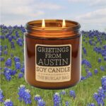 Austin gift ideas: Candle from the Burlap Bag.