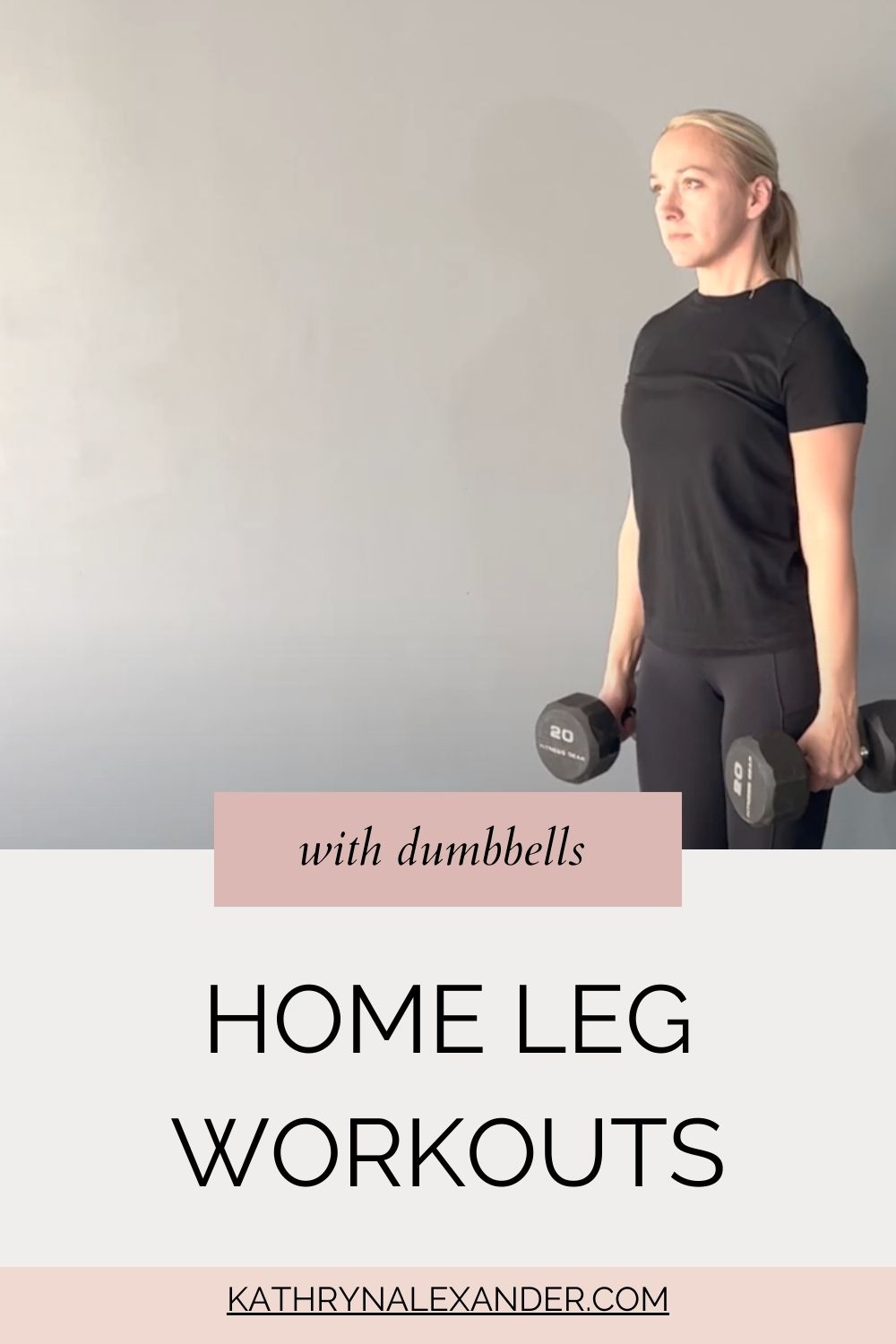 Home Leg Workouts With Dumbbells