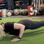 horizontal pressing exercises: pushups, by Kathryn Alexander Austin personal trainer