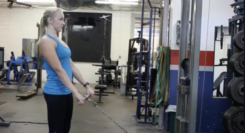 cable squats muscles worked by Kathryn Alexander Austin personal trainer